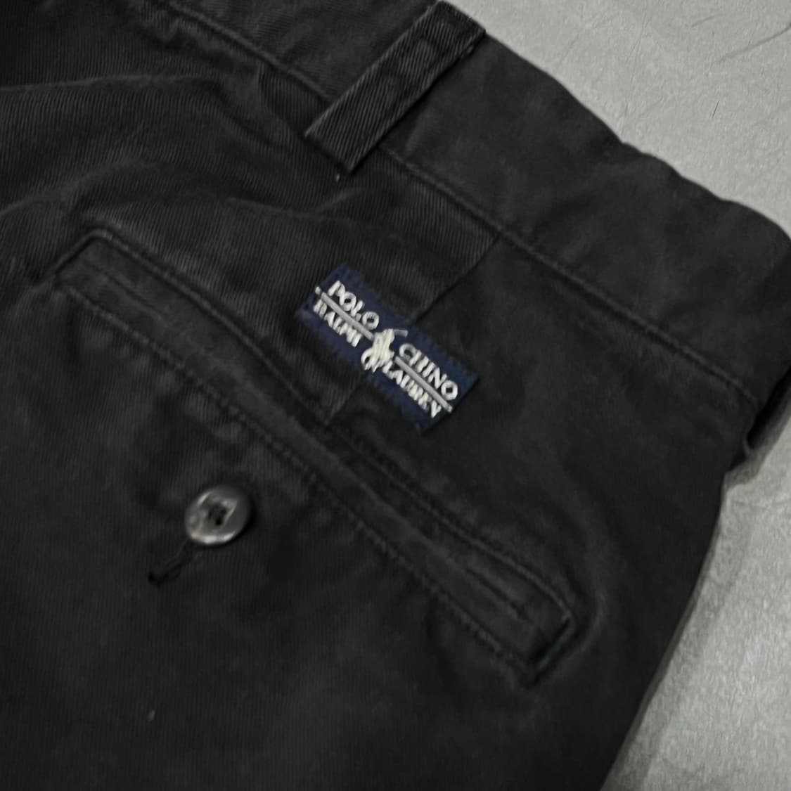  폴로랄프로렌 블랙 투턱 치노팬츠 y15463 상품이미지5