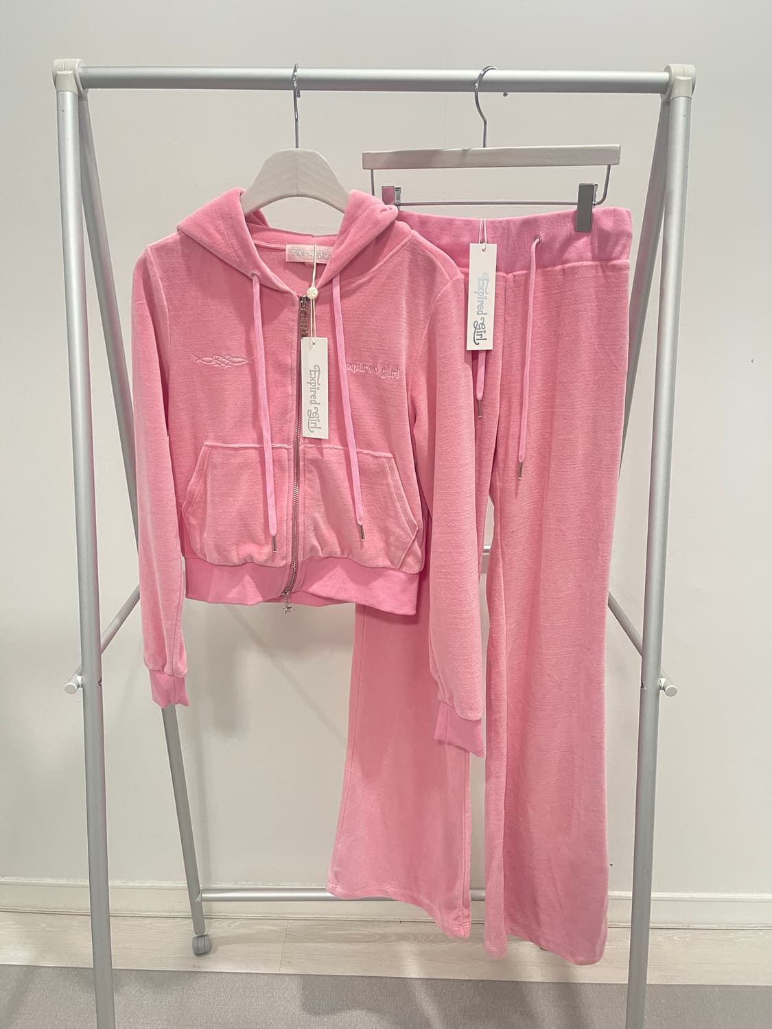 [새상품] 익스파이어드걸 벨로아 트랙 셋업 y2k 갸루  상품이미지1