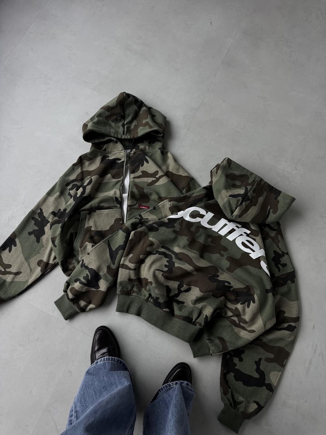 scuffers 카모 후드집업 팝니다.(Camo Zipper) 상품이미지8