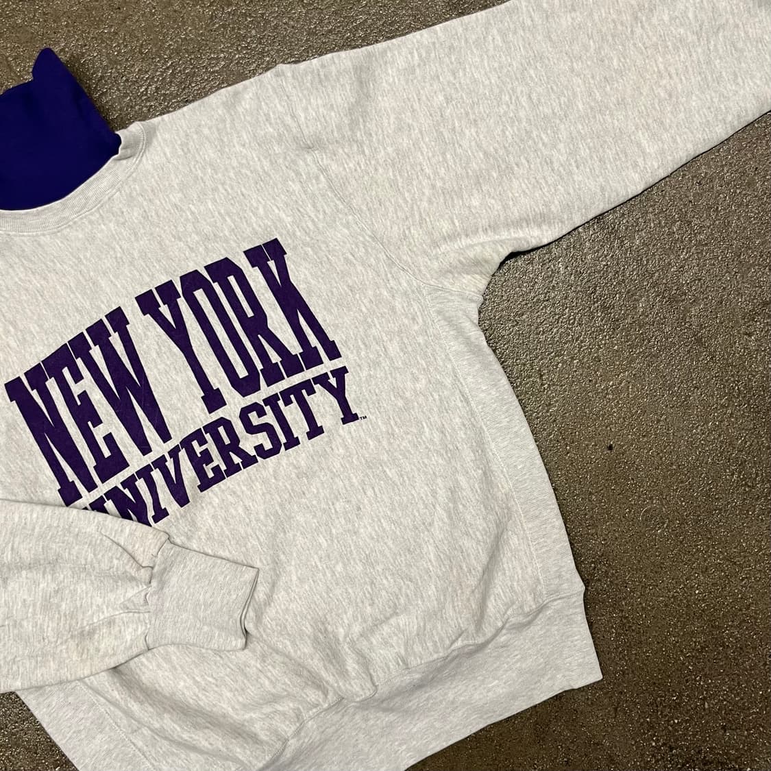 90s MV sport 리버스위브 스웻셔츠 (110) 상품이미지3