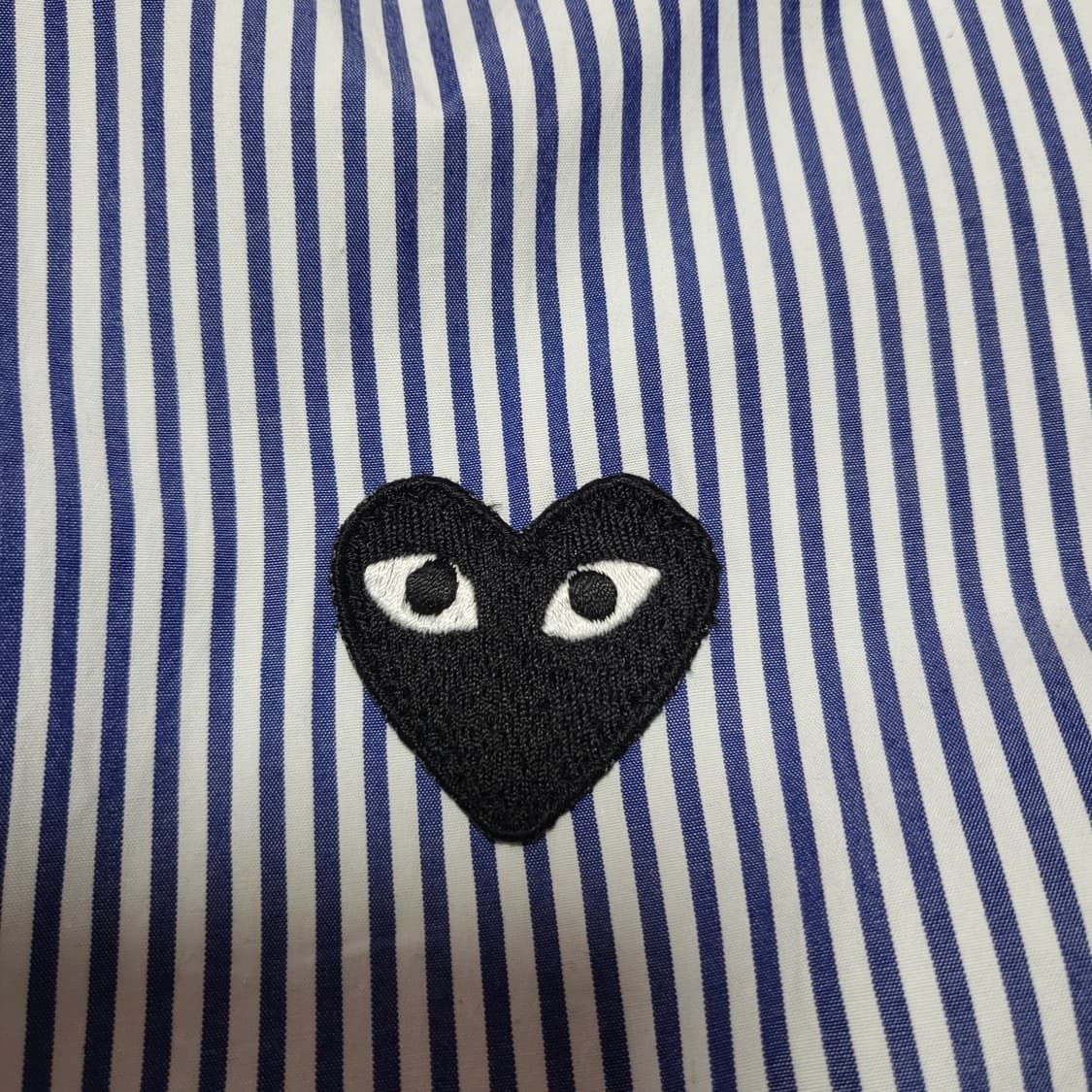 (L) 24ss 꼼데가르송 플레이 스트라이프셔츠 상품이미지5