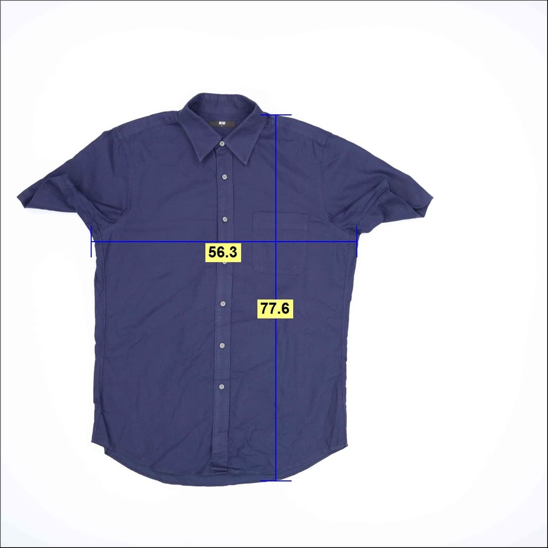 L 유니클로 반팔 셔츠 남방 0227M 상품이미지5