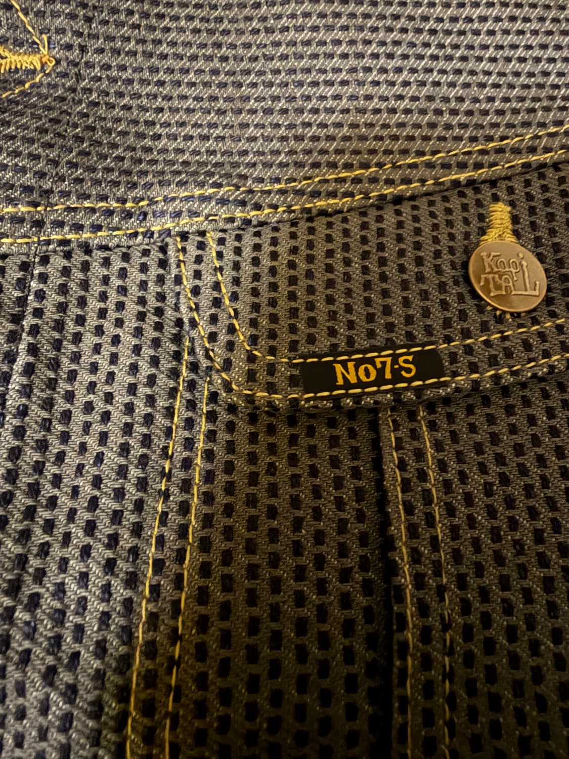 캐피탈 센츄리 no7 웨스터너 레귤러 데님 자켓 48 상품이미지2