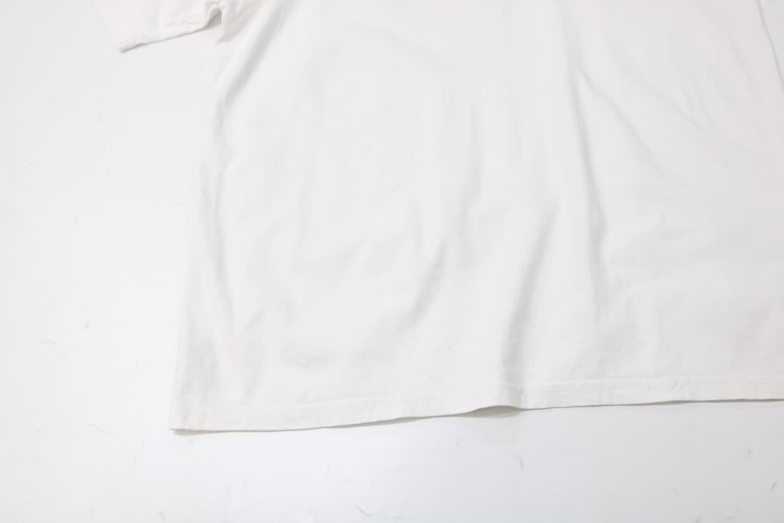 에드윈 EDWIN 빈티지 레드 박스 로고 화이트 반팔 티셔츠 (XL) 상품이미지9