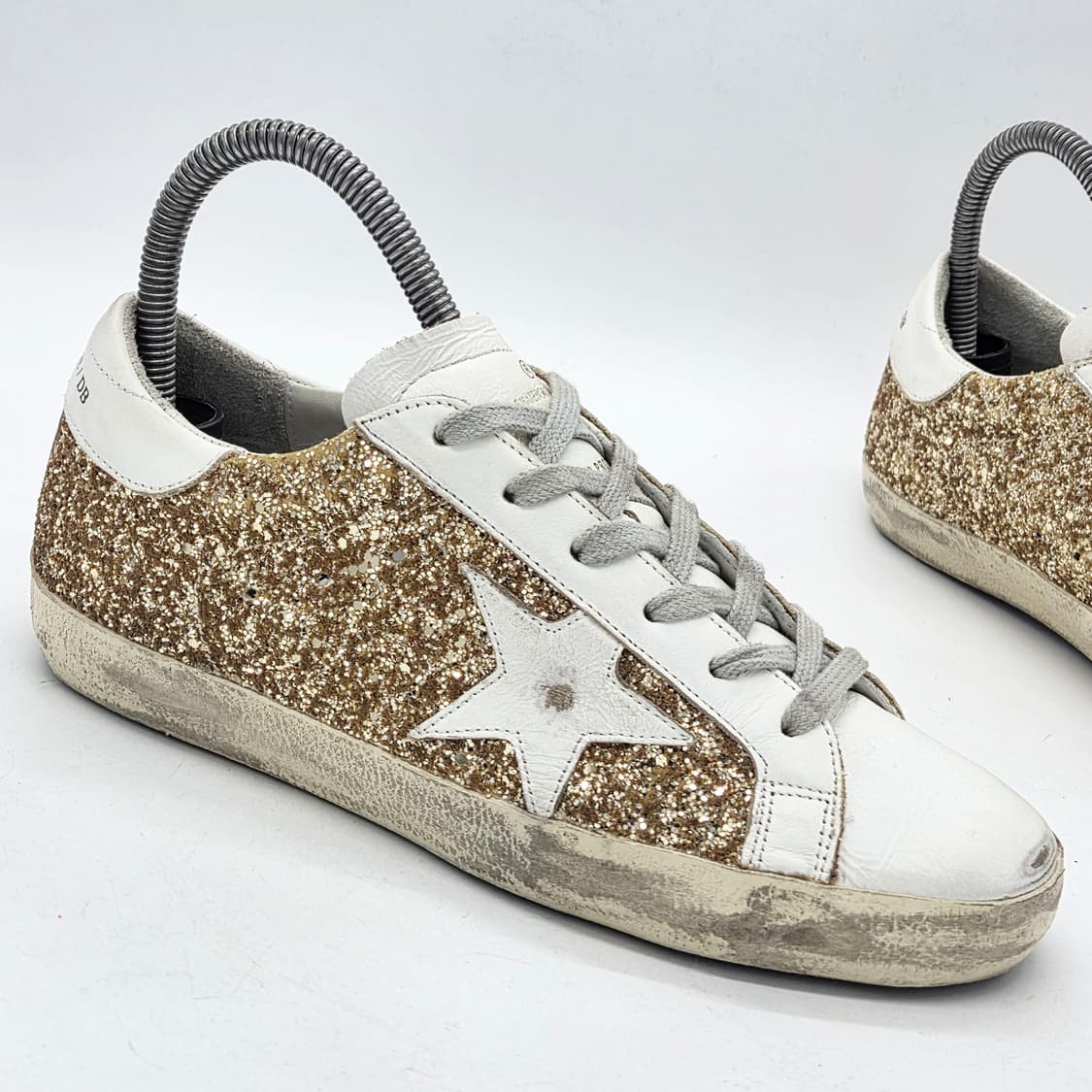 골든구스 우먼스 슈퍼스타 골드 글리터 (37) 상품이미지5