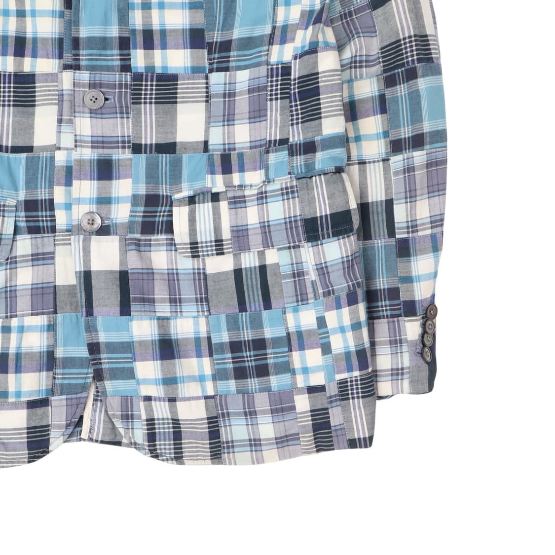 폴로 랄프로렌 마드라스 체크 패치워크 자켓 상품이미지4