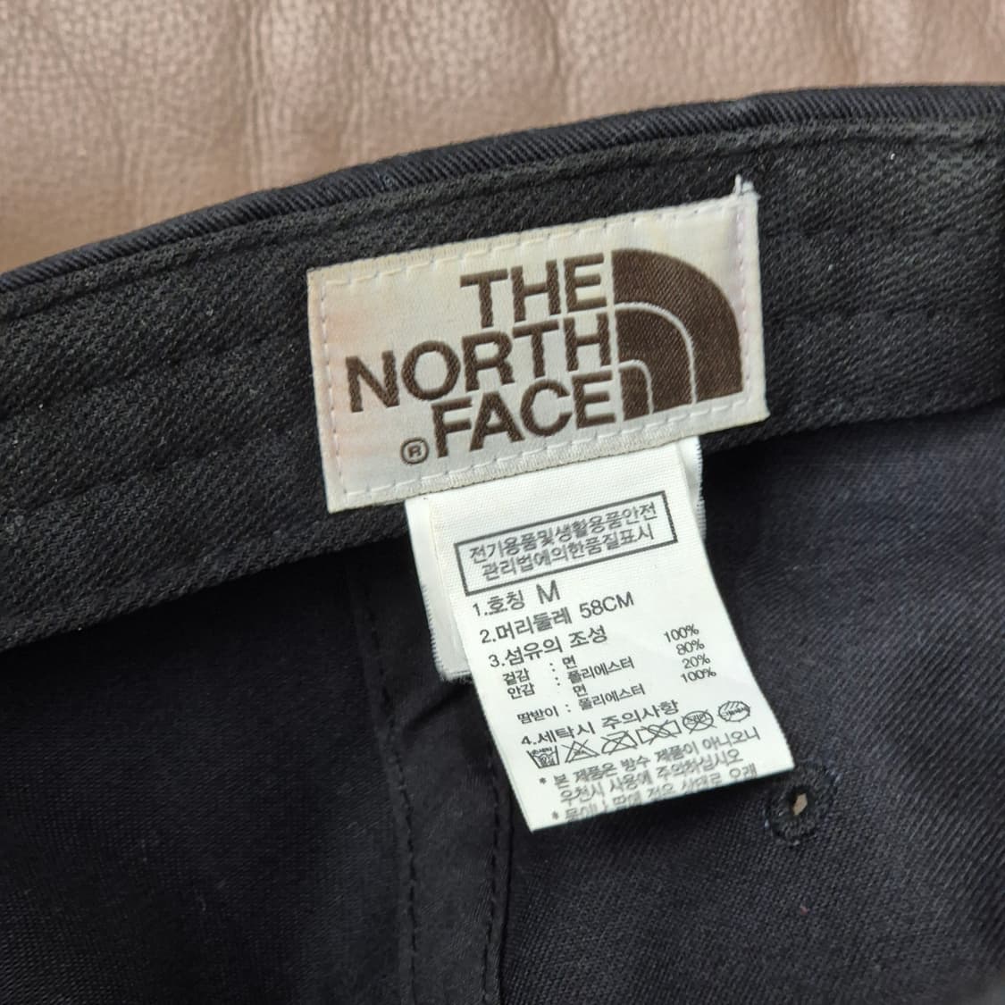 THE NORTH FACE / 시그니처 블랙 로고 볼캡 56 상품이미지6