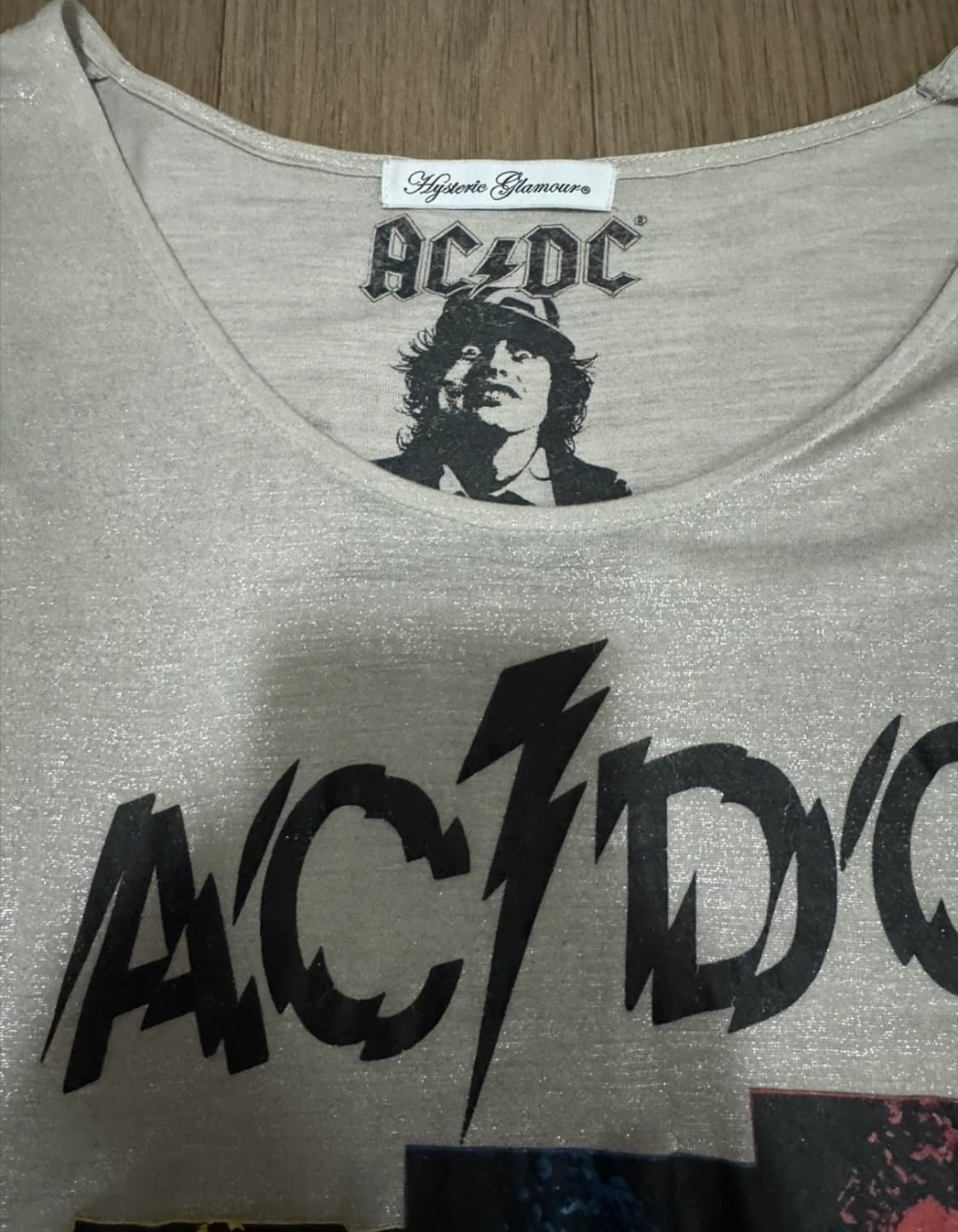 히스테릭글래머 ACDC 락티 반팔 상품이미지2