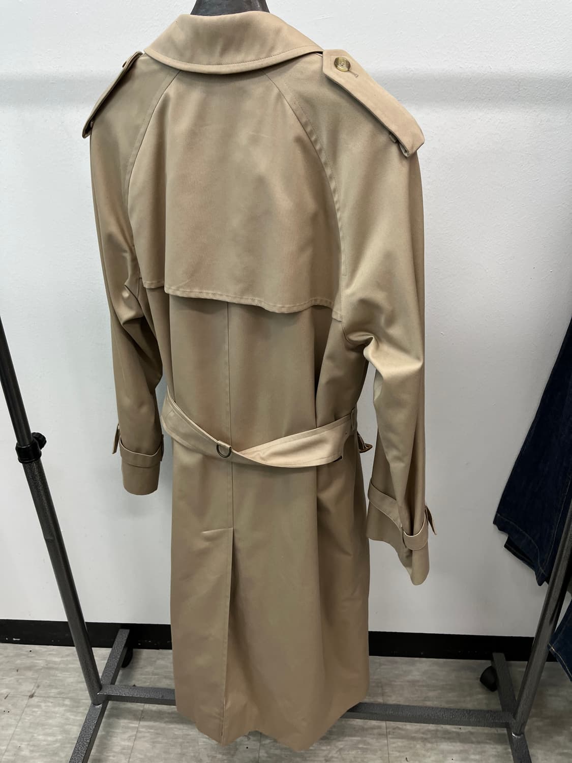 110) 버버리 개버딘 더블 트렌치코트 상품이미지6