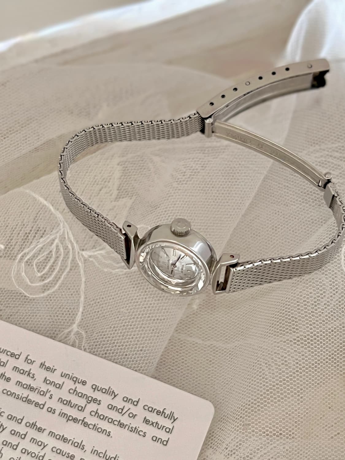 오메가 드빌 컷 글래스 여성 시계 / 정품감정. 오버홀 상품이미지2