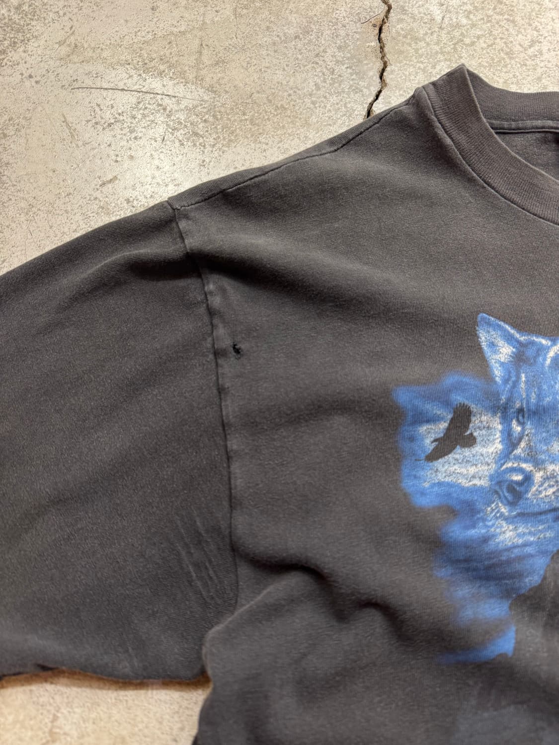 90s할리데이비슨 울프 반팔티 상품이미지3