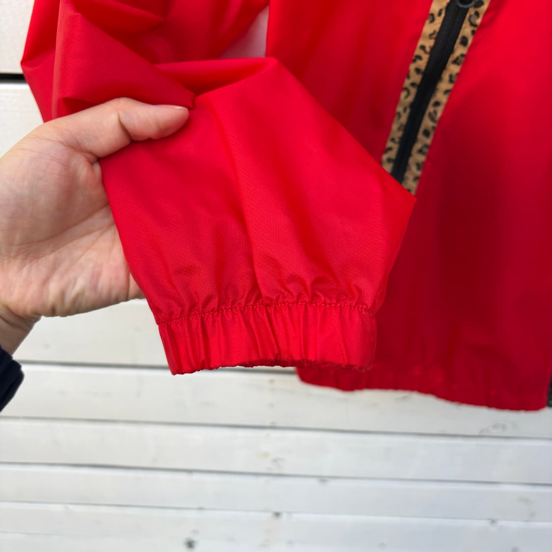 Adidas 아디다스 레오파드 호피 바람막이 자켓 상품이미지5