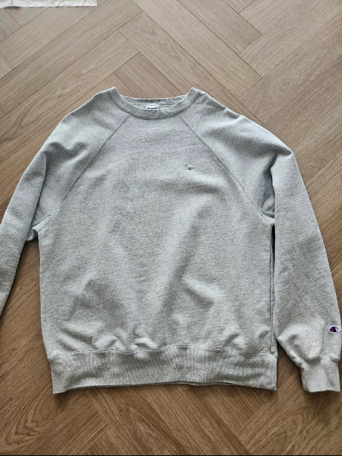 챔피온 맨투맨 그레이 L 25fw 상품이미지2