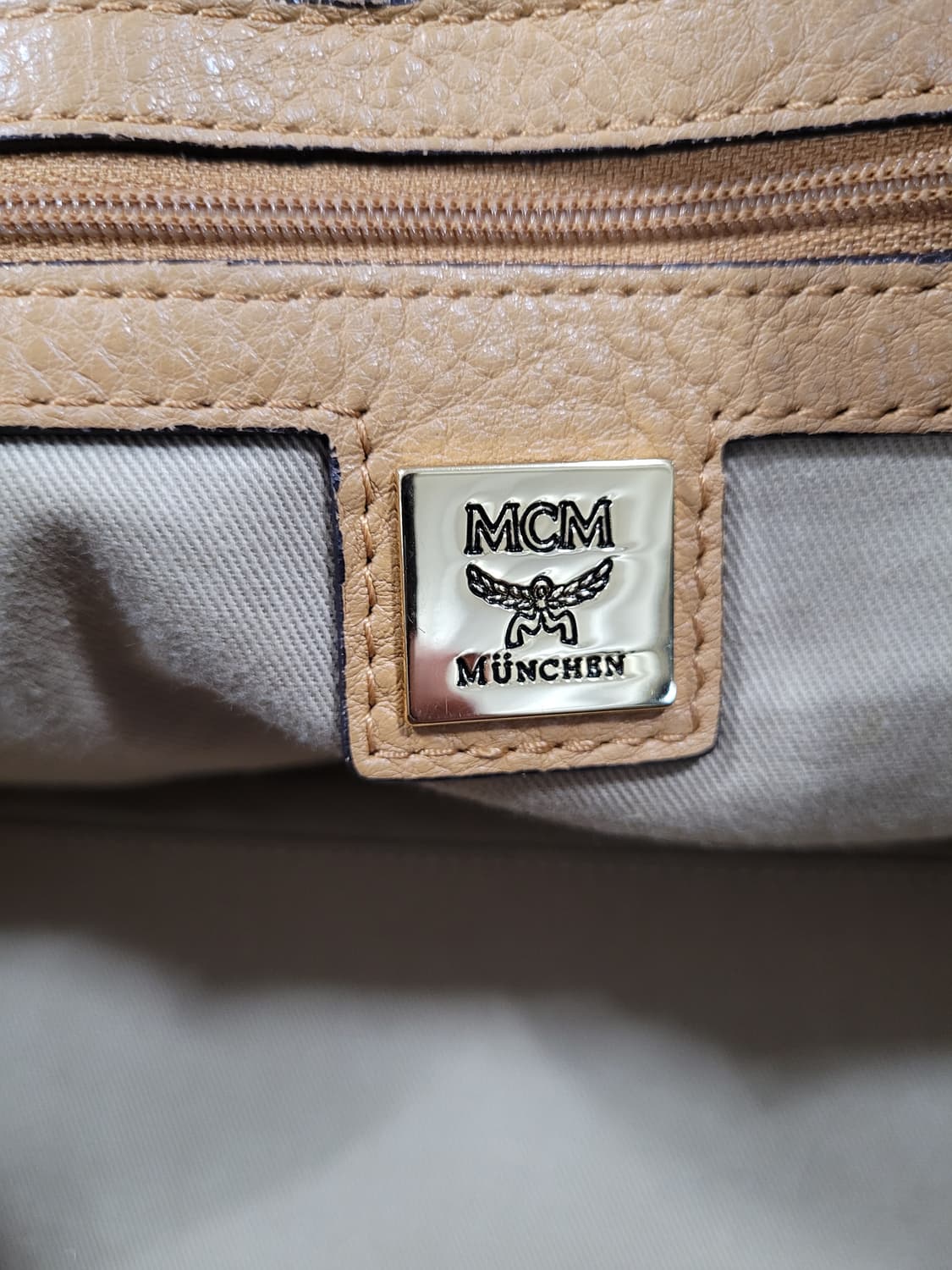MCM 보스턴백 가방 브라운 상품이미지8