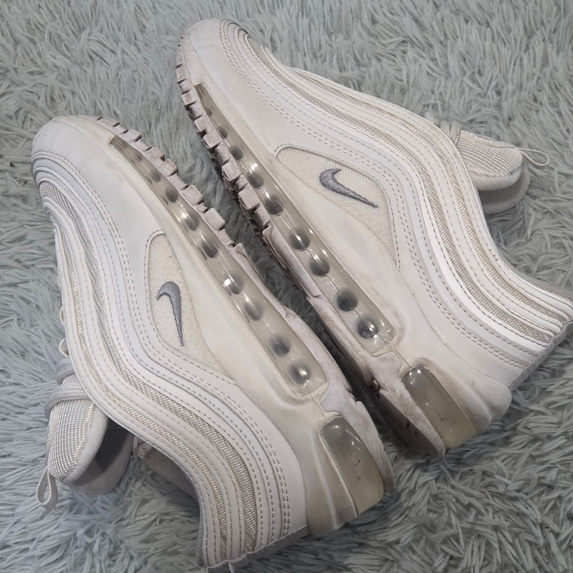 2w-27:나이키 에어맥스 97 트리플 화이트230 상품이미지8