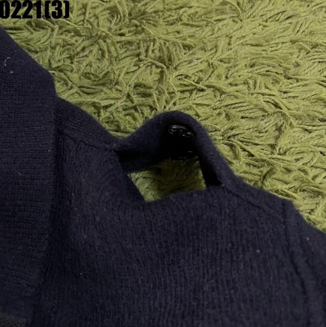 스톤아일랜드 구형 니트 자켓 와펜X 상품이미지5