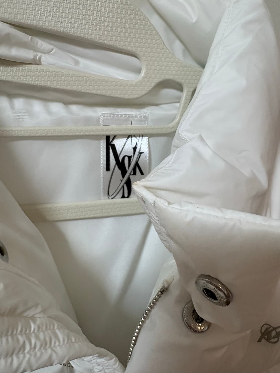 카시코 화이트 패딩 크롭 상품이미지6