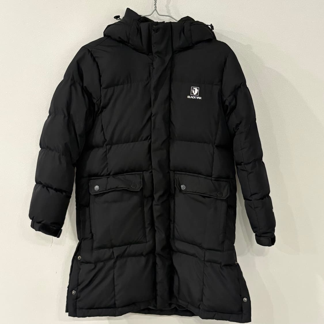 블랙야크 키즈 롱패딩 140 블랙 상품이미지1