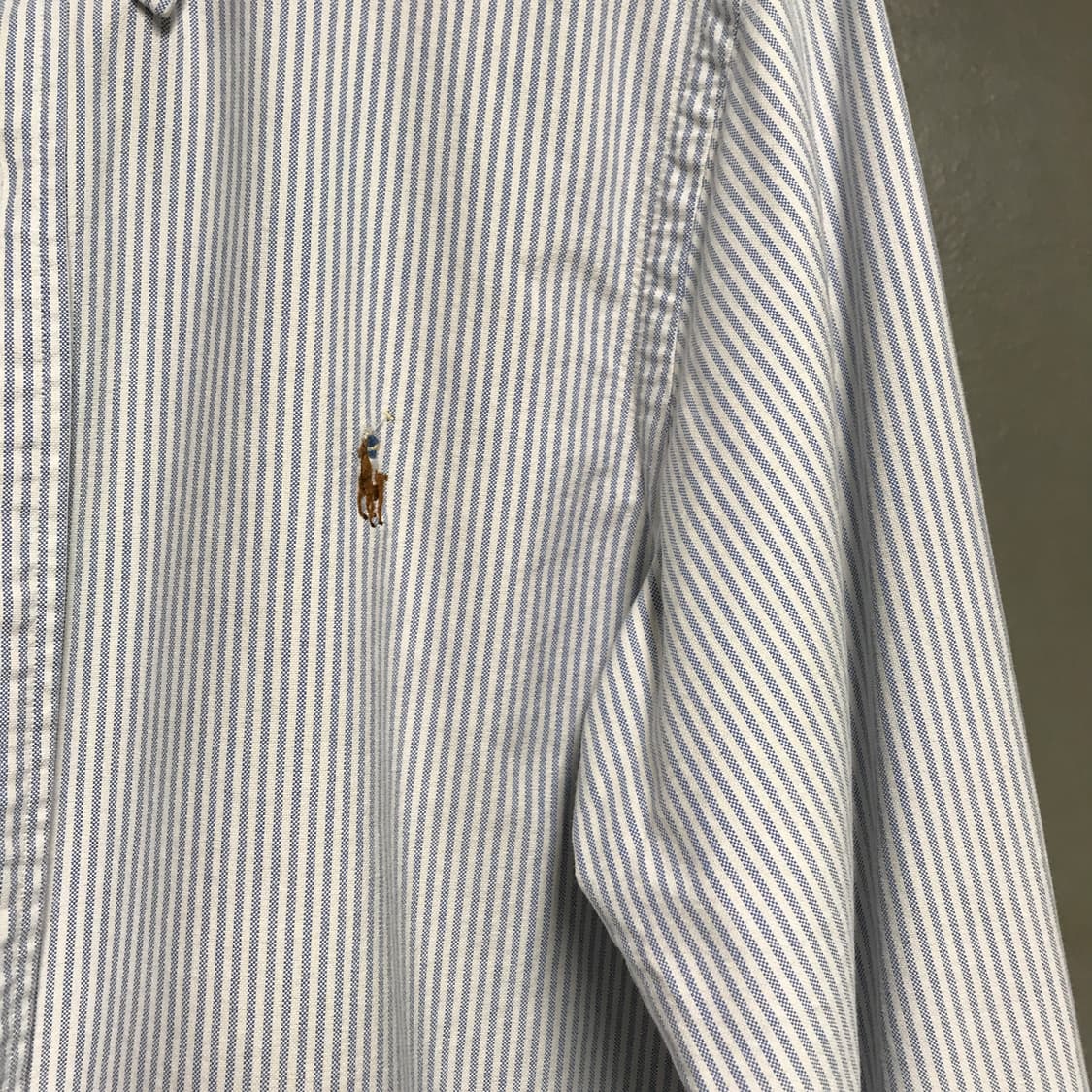 폴로 랄프로렌 스트라이프 셔츠 M 상품이미지4