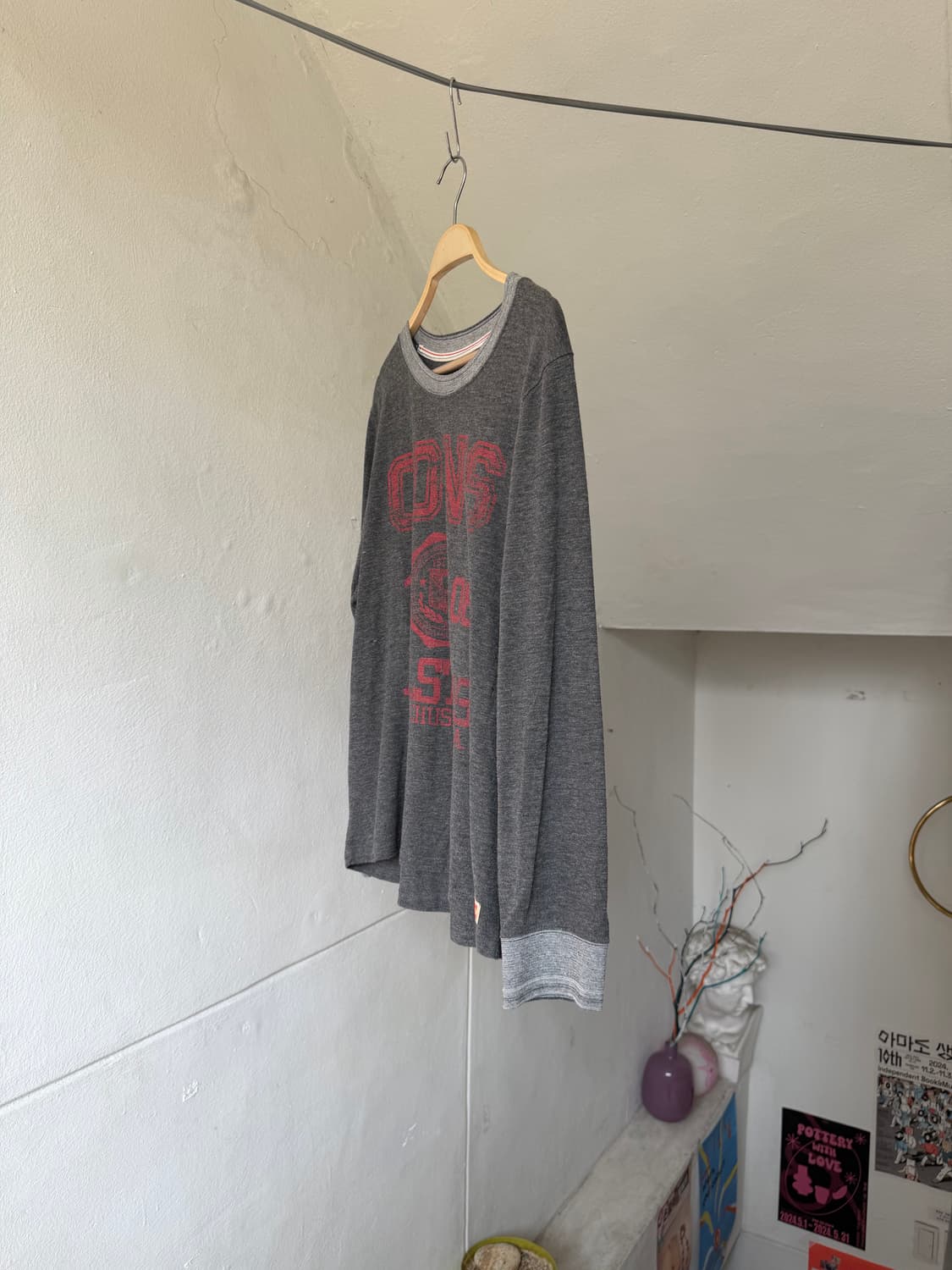 converse y2k 빈티지 프린팅 티셔츠 상품이미지4