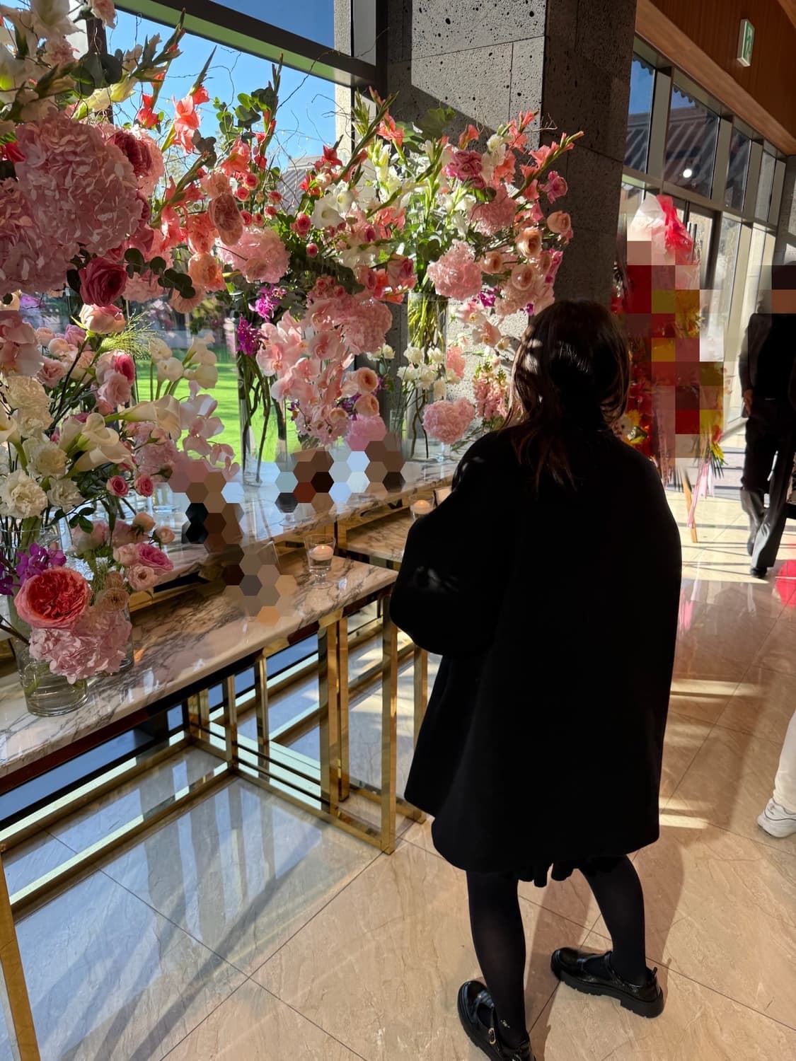 파사드패턴 캐시미어 벨티드 하프 코트_black 스몰 상품이미지4