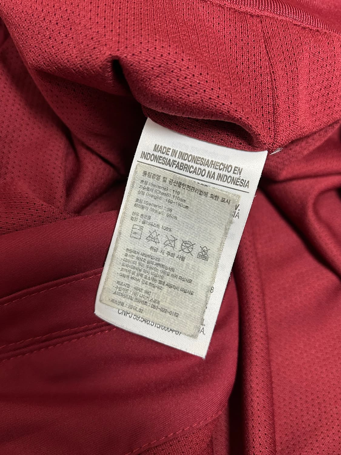 나이키 드라이핏 AS로마 버건디 트랙탑 져지 상품이미지7