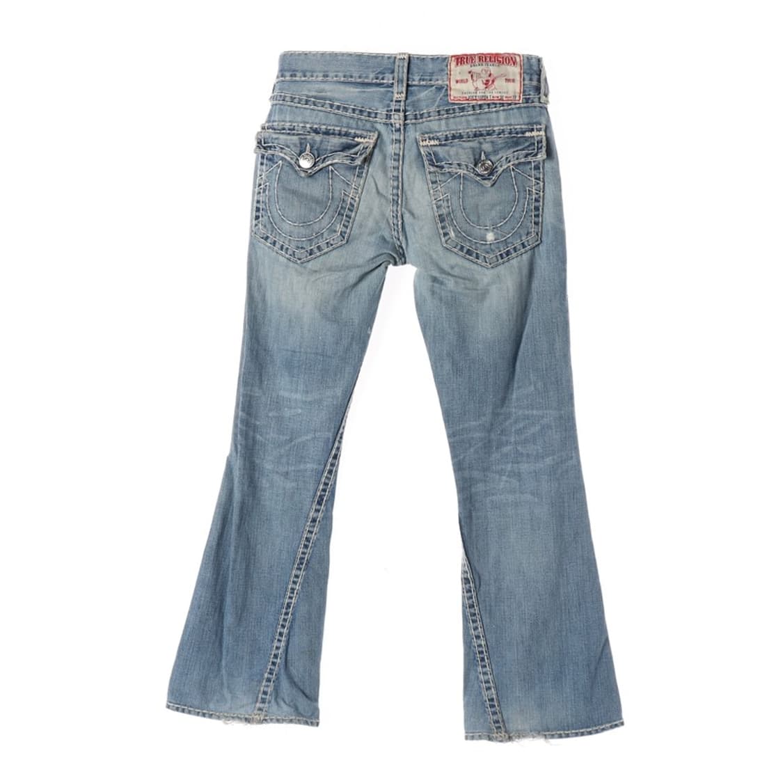 트루릴리전 슈퍼 T 로우라이즈 부츠컷 데님 팬츠 32 상품이미지2