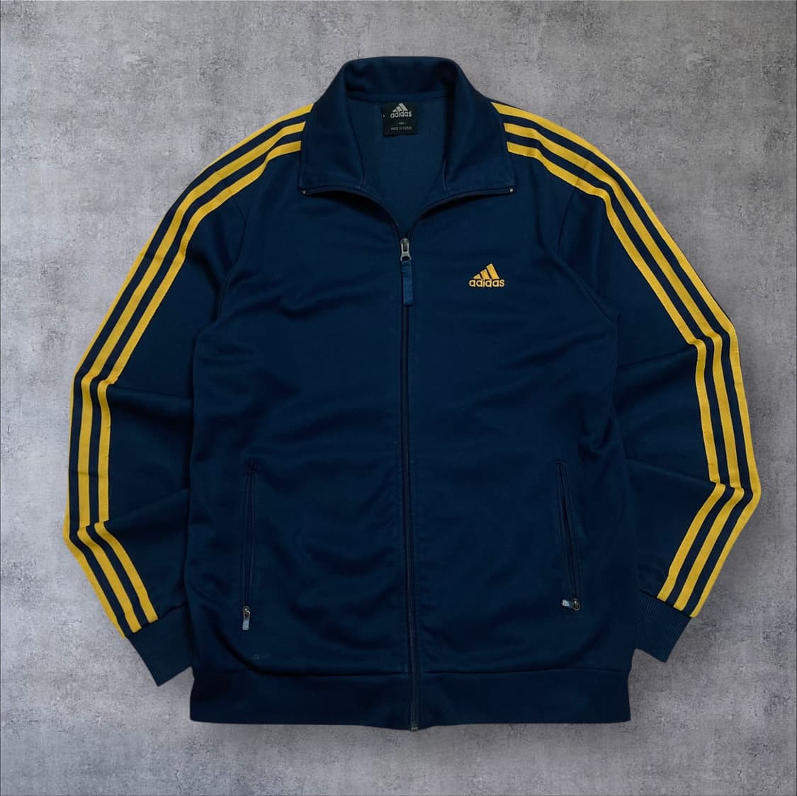 아디다스 스몰 로고 사이드 라인 네이비 트랙탑 져지 상품이미지1