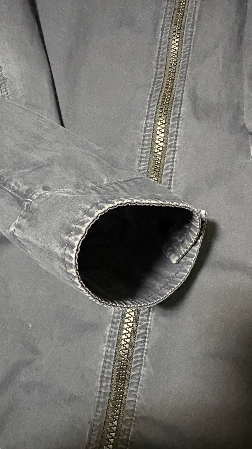 스톤아일랜드 올드이펙트 오버셔츠 다크네이비 L 상품이미지3