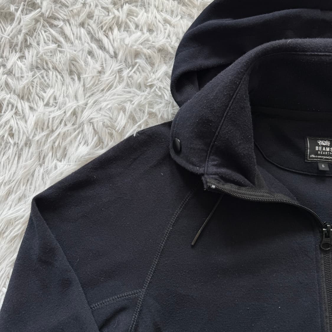 BEAMS 일본빈티지 후드집업 자켓 빔즈 빈티지후드집업 S 85 90 상품이미지1