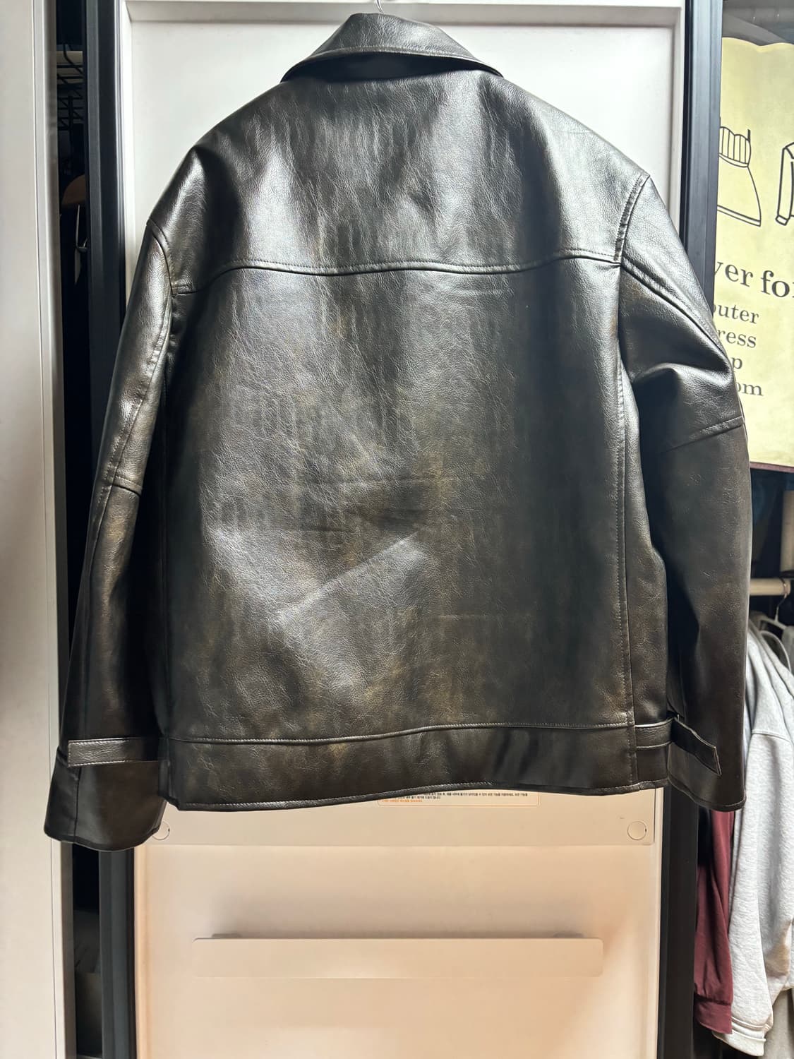 [S] 에잇세컨즈 레더 브라운 상품이미지2