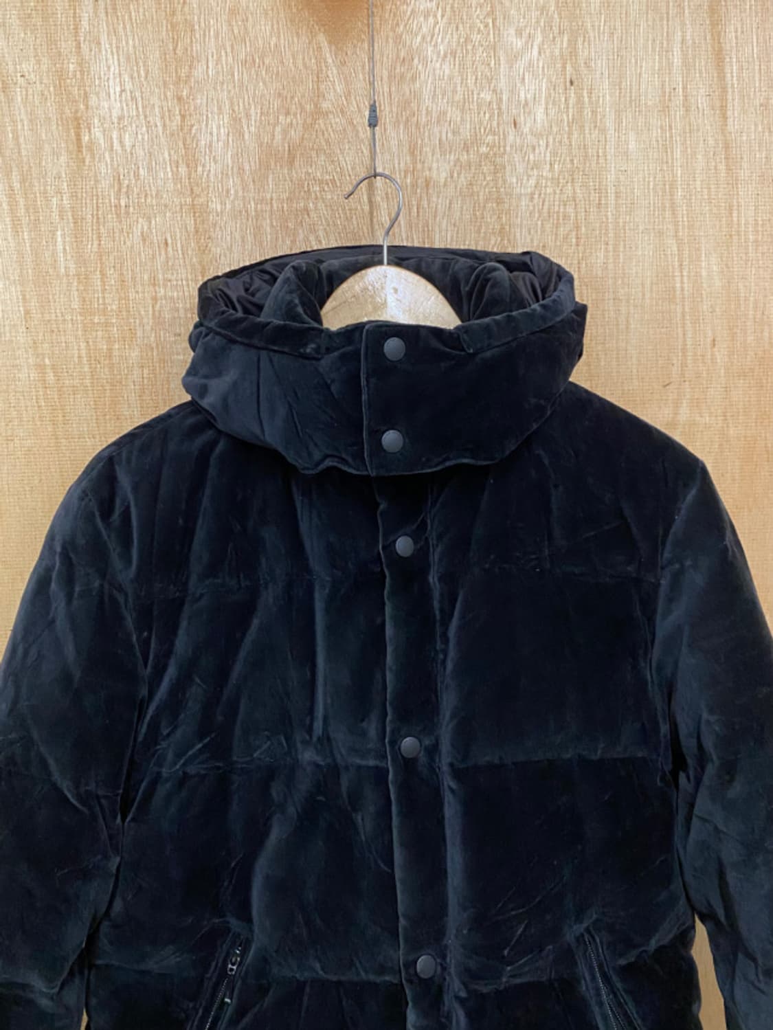 UNITED ARROWS velvet down padding 벨벳 패딩 상품이미지4