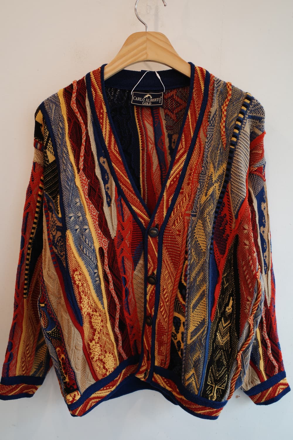 유니크 패턴 울 가디건 (MADE IN AUSTRALIA) 상품이미지2