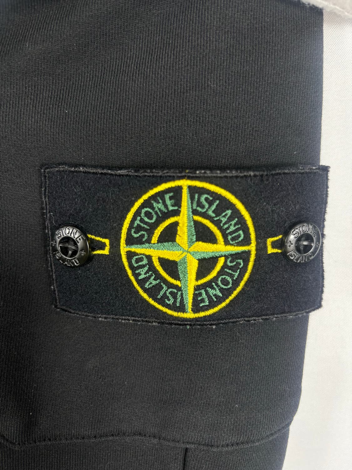 (23FW)스톤아일랜드 가먼트 다이드 스웨트팬츠 블랙M 상품이미지6