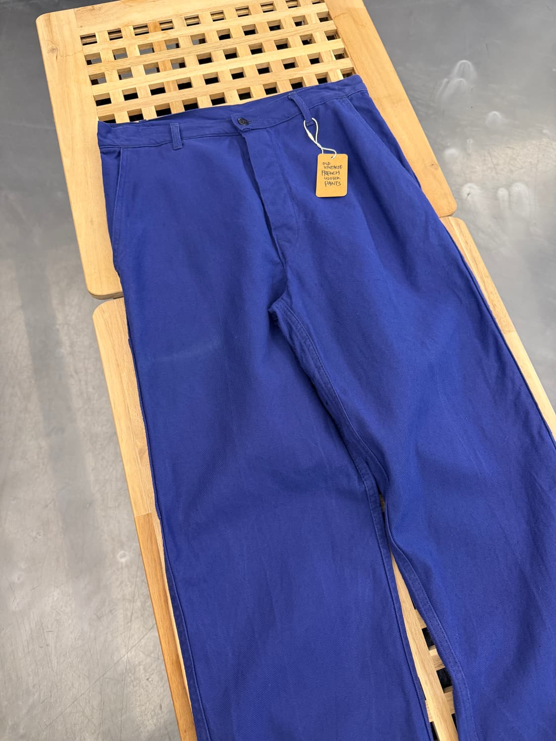 OLD VINTAGE WASHED NAVY FRENCH 프렌치워크팬츠 상품이미지5