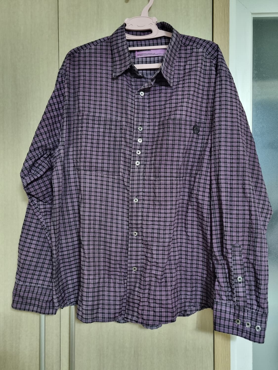 노매뉴얼 OVERDYED CHECK 셔츠 [m] 상품이미지3
