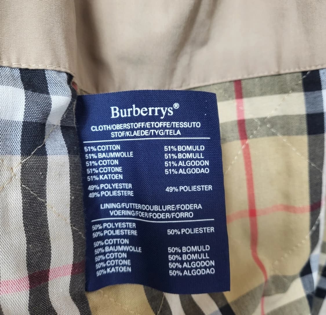 버버리 후드 코트 베이지 105-110 상품이미지10