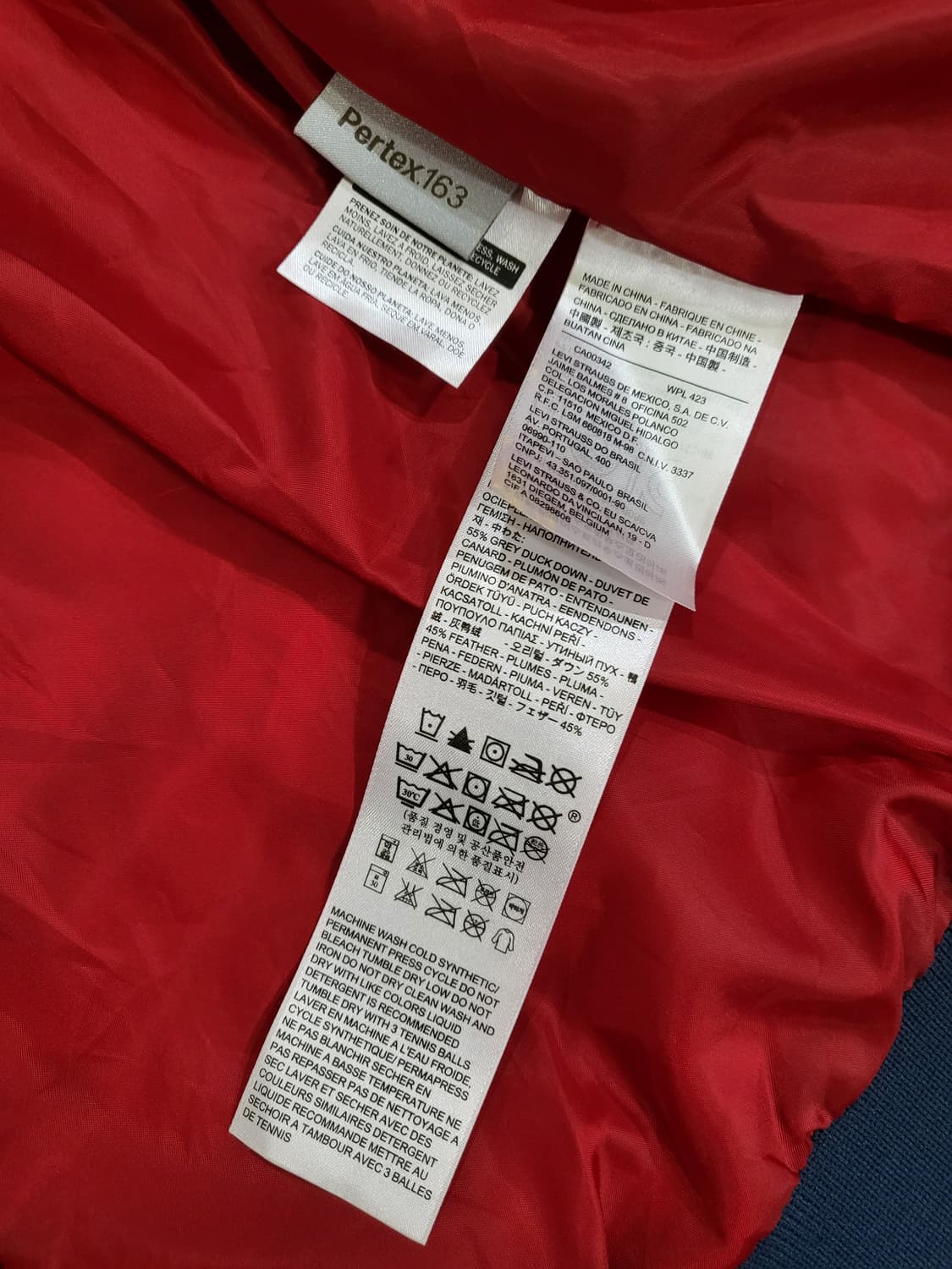 리바이스(Levi’s) 후드 패딩 점퍼 상품이미지6