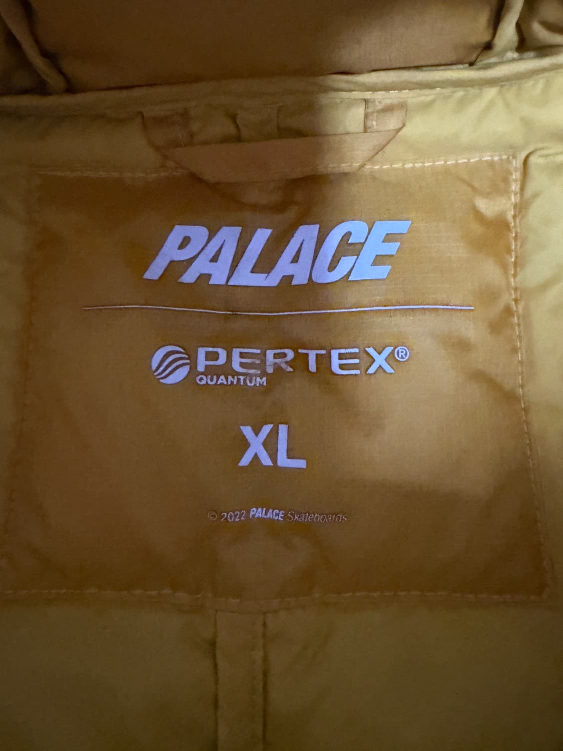 팔라스 퍼텍스 Q-라이트다운 자켓 옐로우 - 22SS 상품이미지3