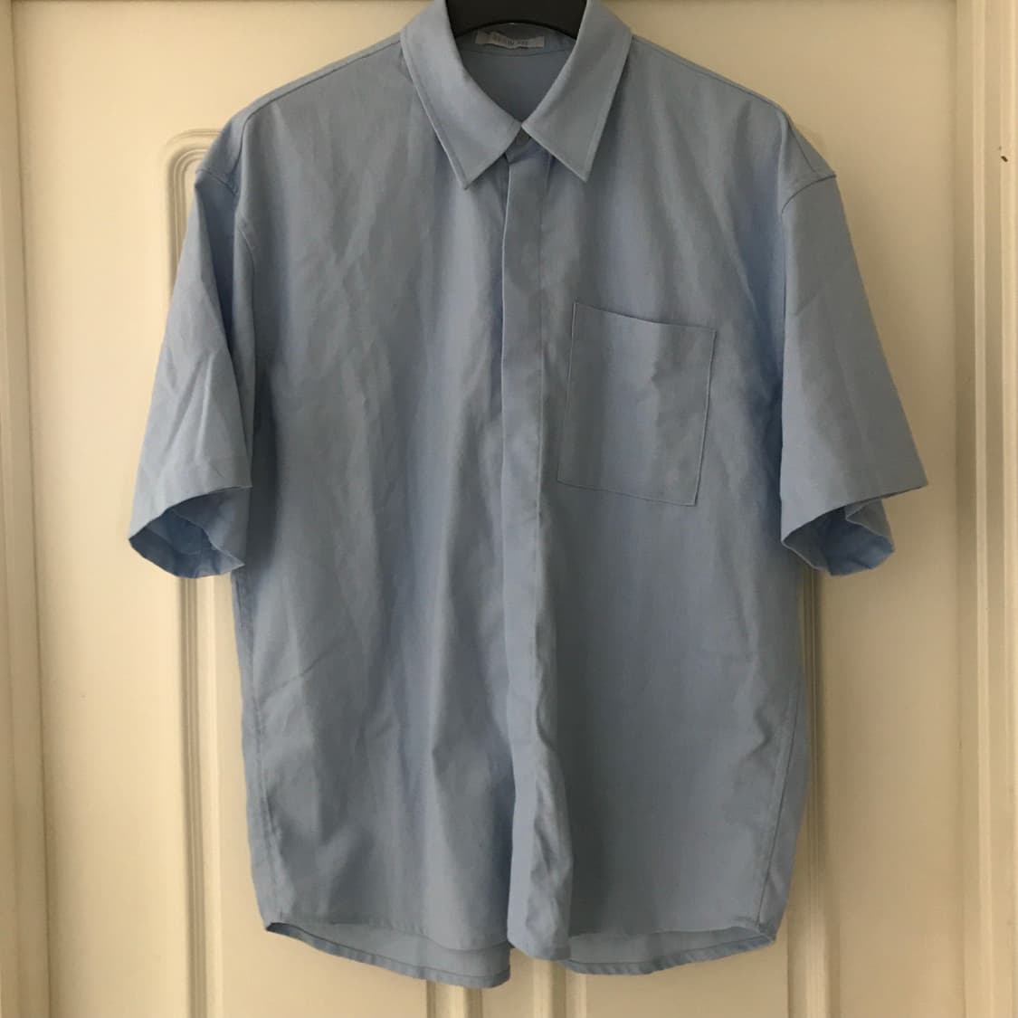 드로우핏 오정규 오버핏 반팔 셔츠 M사이즈 상품이미지2