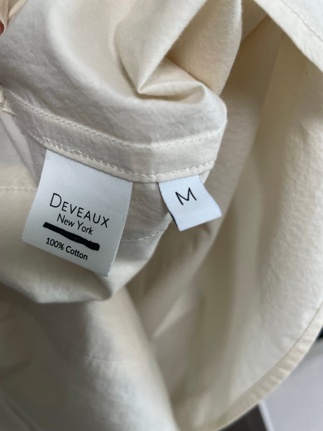 DEVEAUX 베이지 포켓 셔츠 상품이미지5