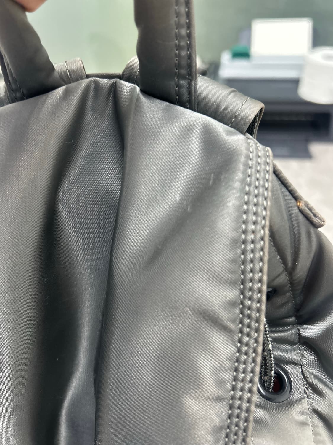 포터 탱커 백팩 실버그레이 상품이미지7