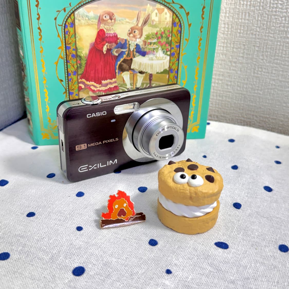 카시오 엑슬림 EX-Z85 브라운 빈티지디카 상품이미지1