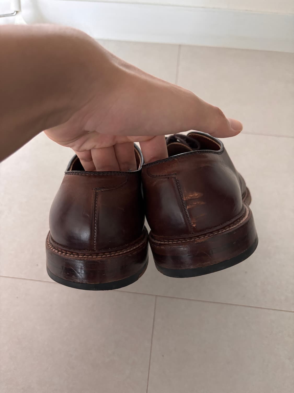 시간이 만든 깊은 주름, Alden x J.Crew 29364F 10.5 상품이미지7