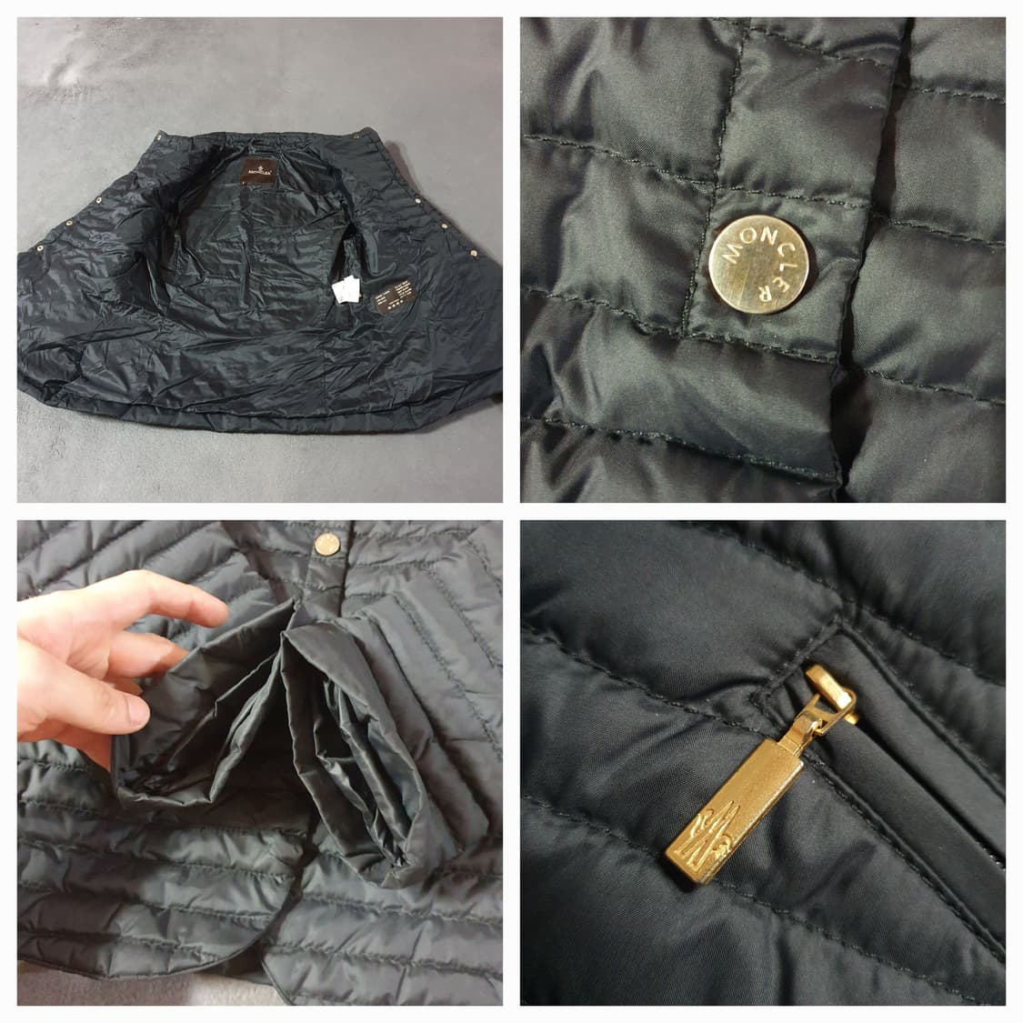 빈티지 몽클레어 여성 경량패딩 자켓 2 (66) 상품이미지4