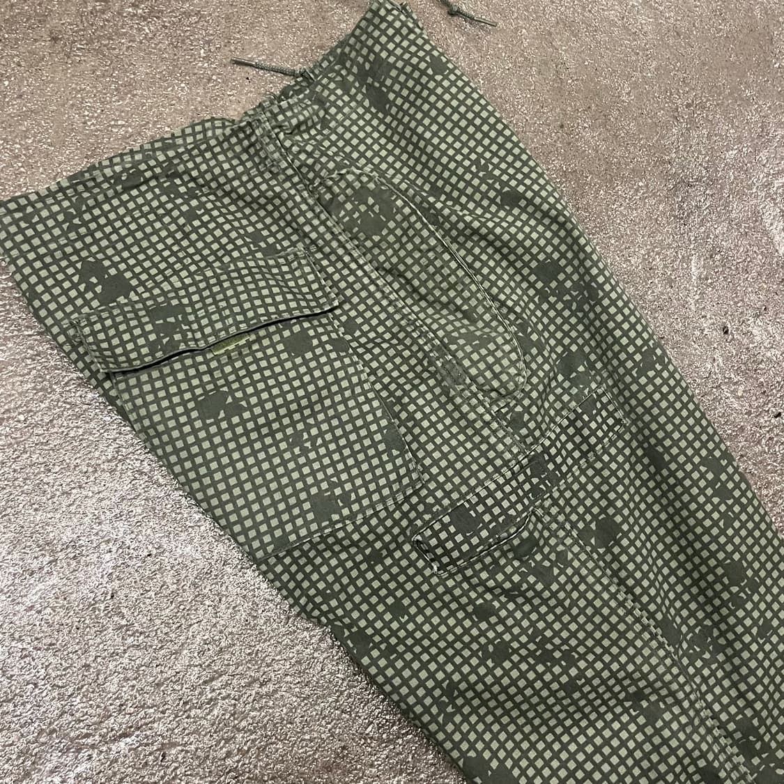 80s 미군 나이트카모 쉘 팬츠 (~33“) 상품이미지7