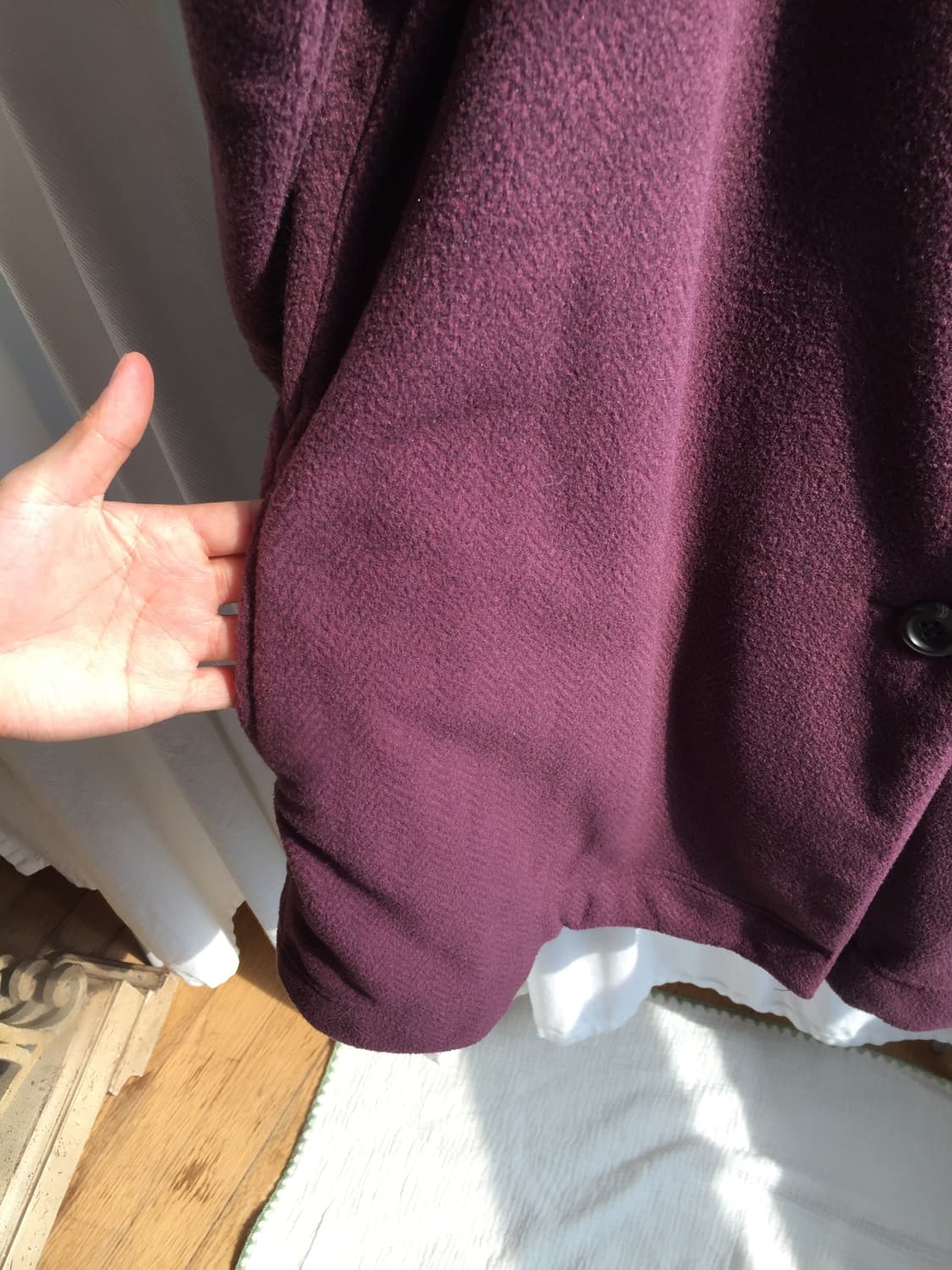 muted purple vintage coat 상품이미지9