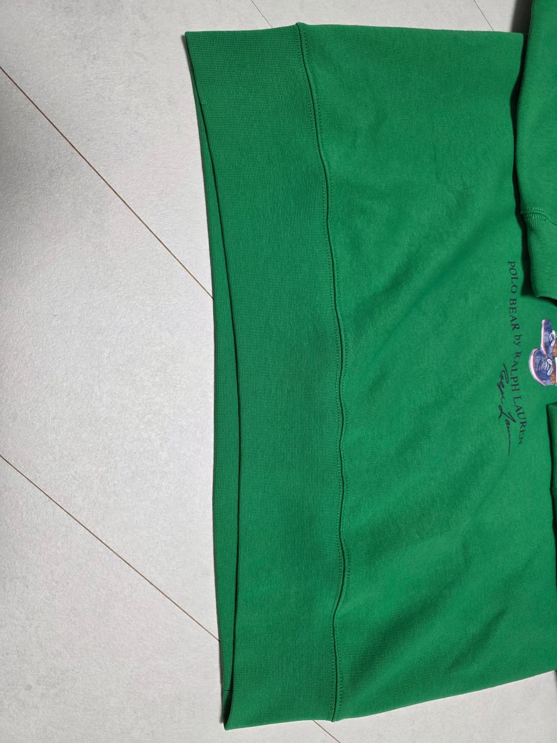 폴로 베어 맨투맨 곰돌이맨투맨 M 100 새상품급 상품이미지8