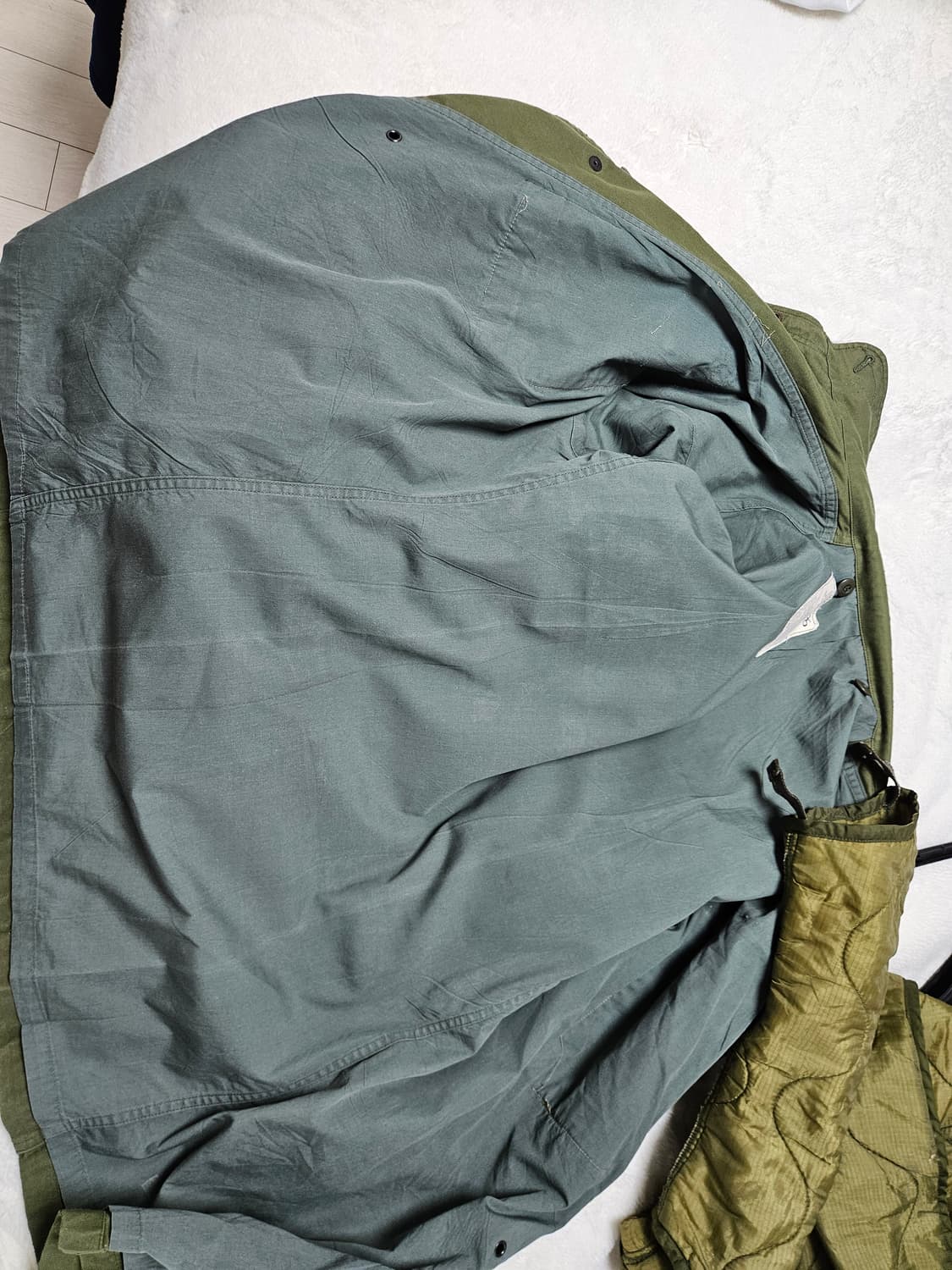 70s og m65 회색안감 미군 필드자켓 3세대 m/L 상품이미지3