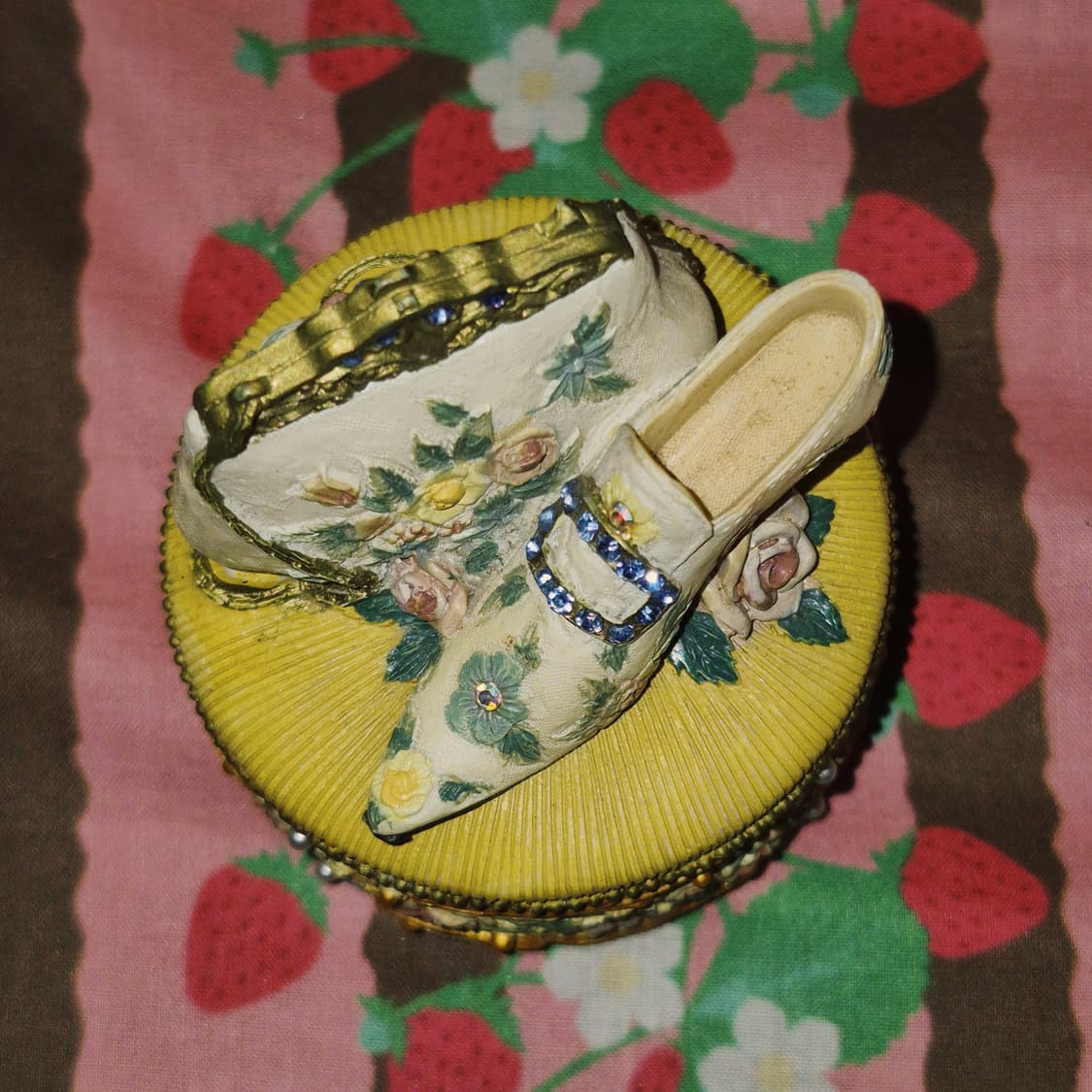 90s 영국 슈드힐 힐&백 엔틱 오르골 상품이미지6